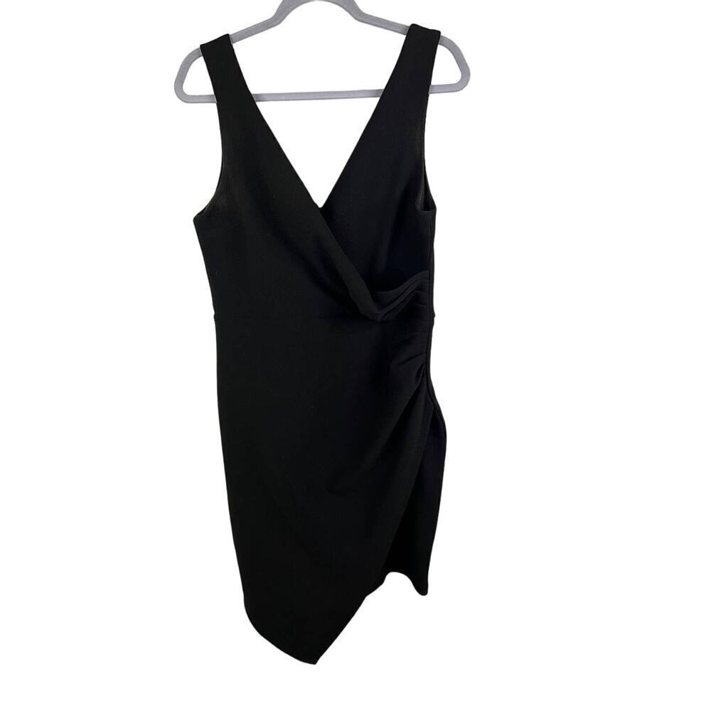 Bisou Bisou Asymmetrical Black Dress Size 12
